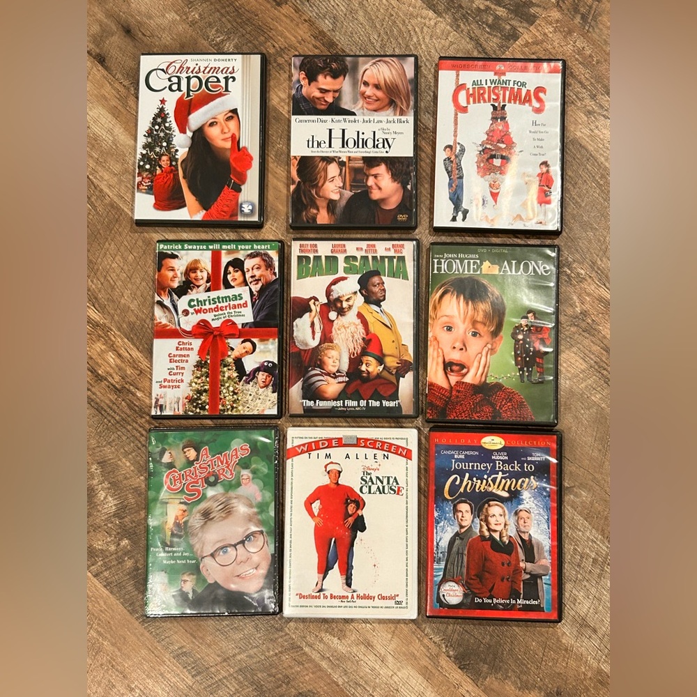 9 Pack Holiday Movie DVD Collection